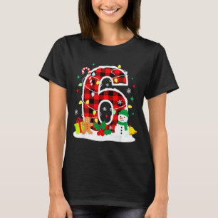 Nummer 6 Lustig 67 Sechs Sieben Meme Passendes Paa T-Shirt