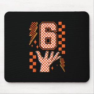 Nummer 6 Matching 67 Meme Kariert Halloween Kostüm Mousepad