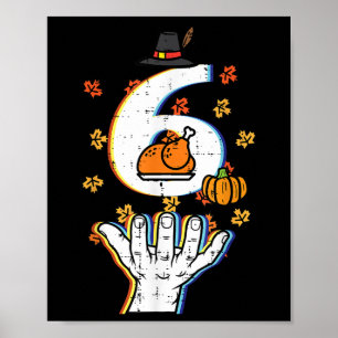 Nummer 6 passend 67 Meme Erntedankfest 6 7 Männer Poster