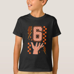 Nummer 6 passend zu 67 Meme Karo Halloween Kostüm T-Shirt