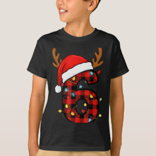 Nummer 6 passend zu 67 Meme Weihnachtskostüm Männe T-Shirt