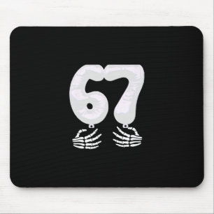 Nummer 6 passend zu 67 Sechs Sieben Meme Paar Hall Mousepad