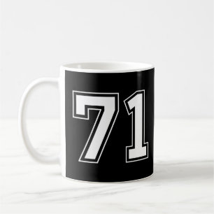 Nummer 71 kaffeetasse