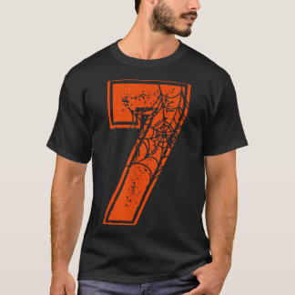 Nummer 7 67 Meme Halloween-Kürbiskostüm passend T-Shirt