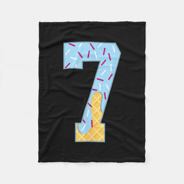 Nummer 7 Eis Drip 67 Meme Paar Halloween C Fleecedecke (Vorderseite)