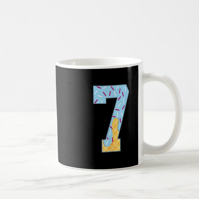 Nummer 7 Eis Drip 67 Meme Paar Halloween C Kaffeetasse (Rechts)