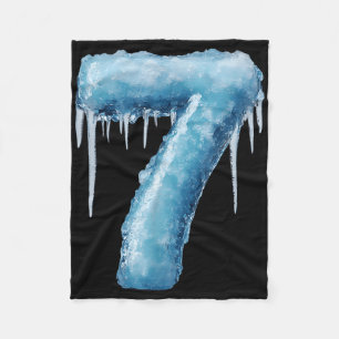 Nummer 7 Fire Ice Nummer Sechs Sieben Meme 67 Alph Fleecedecke