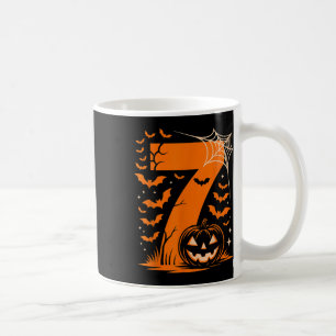 Nummer 7 Matching 67 Meme Halloween-Kostüm Männer Kaffeetasse
