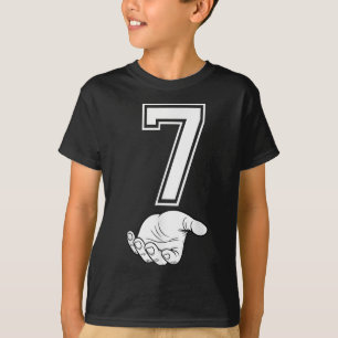 Nummer 7 Matching 67 Meme Halloween-Kostüm Männer T-Shirt