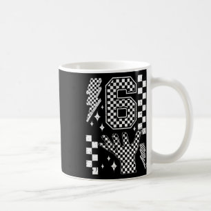 Nummer 7 Matching 67 Meme kariertes Kostüm Kinder Kaffeetasse