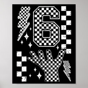 Nummer 7 Matching 67 Meme Karo Kostüm Kinder Poster