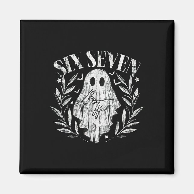 Nummer 7 passend 67 Meme Halloween-Kostüm Männer W Magnet (Vorne)