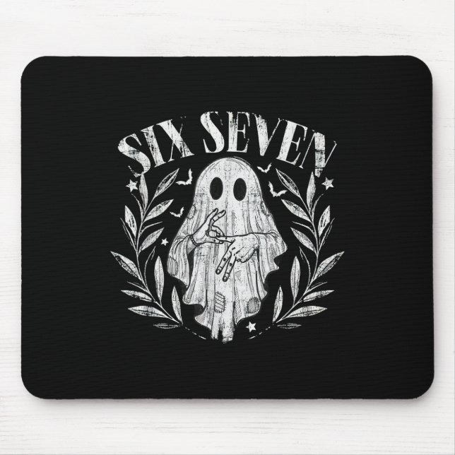 Nummer 7 passend 67 Meme Halloween-Kostüm Männer W Mousepad (Vorne)