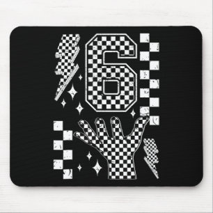 Nummer 7 passend 67 Meme Kariertes Kostüm Kinder  Mousepad
