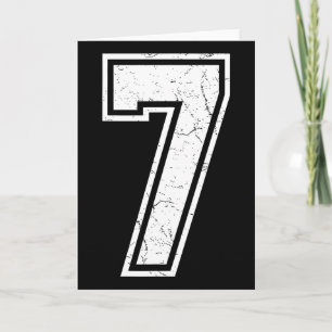 Nummer 7 passend 67 Meme Kostüm Männer Frauen Kind Karte