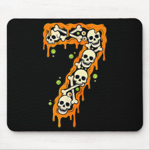 Nummer 7 Sechs Sieben 6 7 Meme Lustiges Design Paa Mousepad