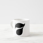 Nummer 7 Typografie Espresso Tasse<br><div class="desc">Moderne Typografie Nr. 7 Espresso Tasse. Erstellen Sie eine nummerierte Serie für ein stilvolles Aussehen von Tasse auf offenen Regalen in Ihrer Küche oder Kaffee-Bar.</div>