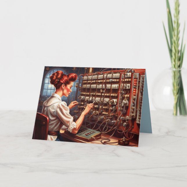 "Nummer, bitte" Karte (Vorderseite)