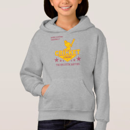 Nummer der ausgewählten Cricket Club-Liga Hoodie