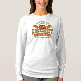 Nummer der ausgewählten Cricket Club-Liga T-Shirt