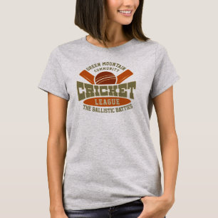 Nummer der ausgewählten Cricket Club-Liga T-Shirt
