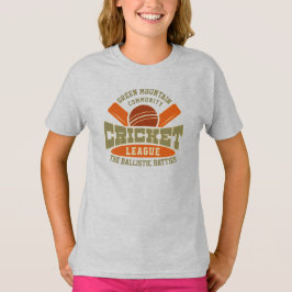 Nummer der ausgewählten Cricket Club-Liga T-Shirt