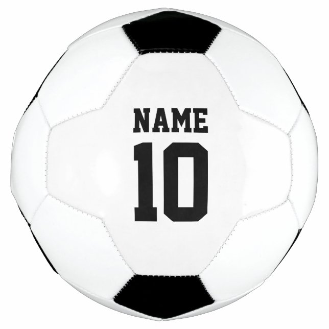 Nummer des personalisierten individuellen Namens-  Fußball (Vorderseite)