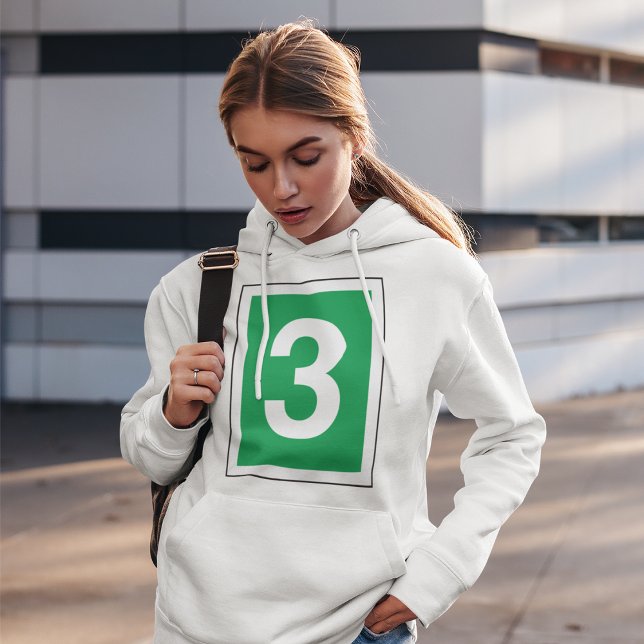 Nummer drei hoodie (Von Creator hochgeladen)