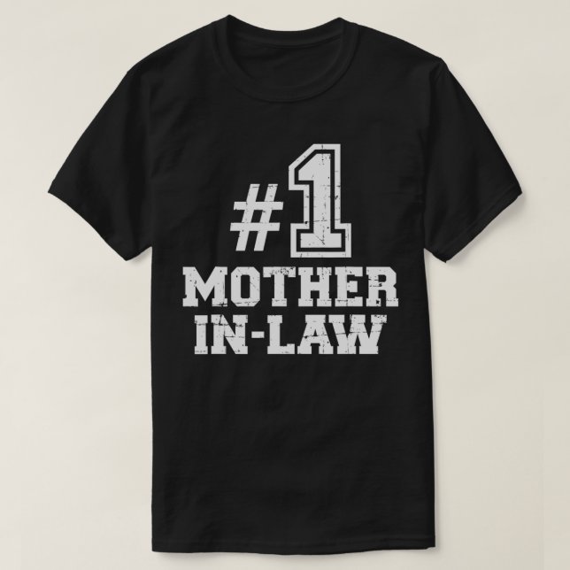 Nummer eins 1 Muttergesetz T-Shirt (Design vorne)