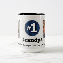 Nummer Eins Großpa 2 Tasse für kundenspezifisches 