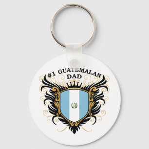 Nummer eins guatemaltekischer Vater Schlüsselanhänger
