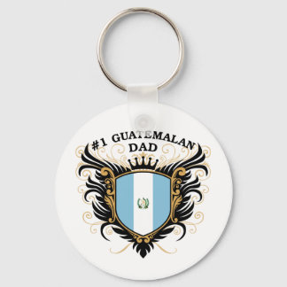 Nummer eins guatemaltekischer Vater Schlüsselanhänger