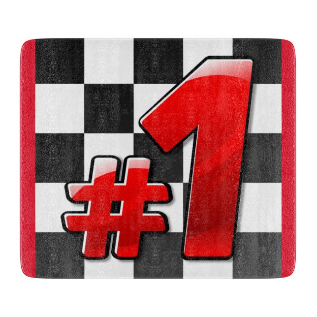 NUMMER EINS SCHNEIDEBRETT (Vorderseite)