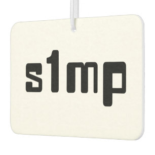 Nummer eins Simp Autolufterfrischer