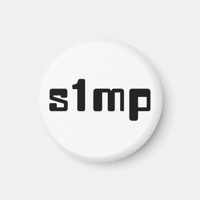 Nummer eins Simp Magnet (Vorne)