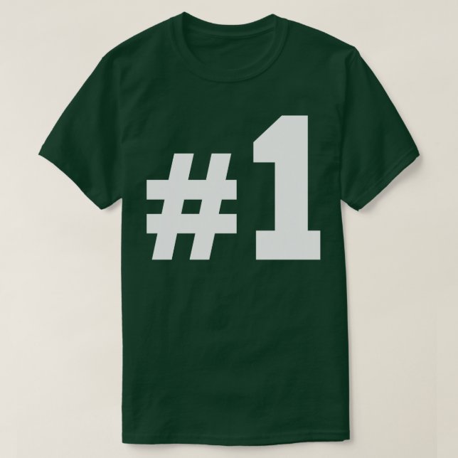 Nummer eins T-Shirt (Design vorne)