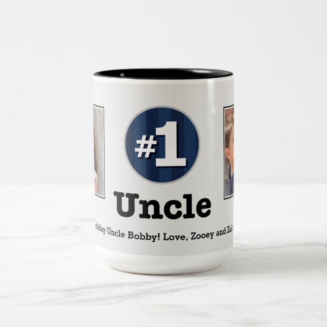 Nummer eins Tasse für benutzerdefiniertes Foto, Ei (Mittel)