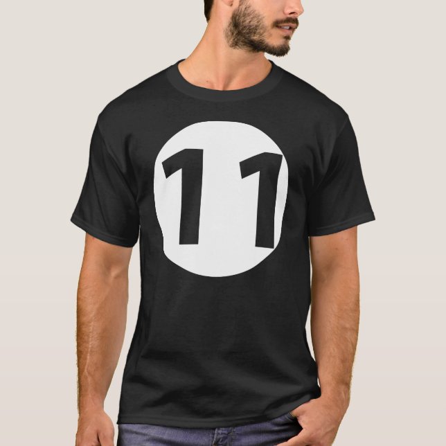 Nummer elf T-Shirt (Vorderseite)