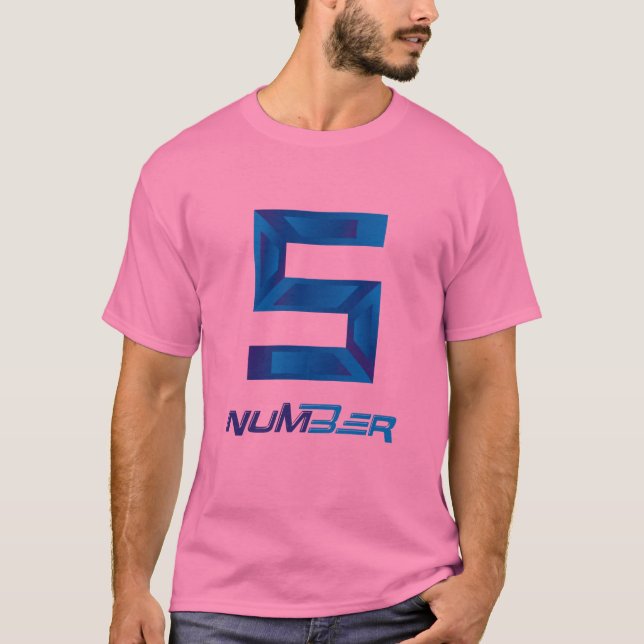 Nummer fünf T - Shirt (Vorderseite)
