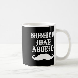 Nummer Juan Abuelo Spanisch Mexikanisch Beste Vate Kaffeetasse
