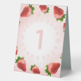 Nummer Tischaufsteller