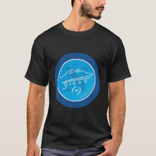 Nummer zehn Neapel Italienisches Fußballteam Fan T T-Shirt