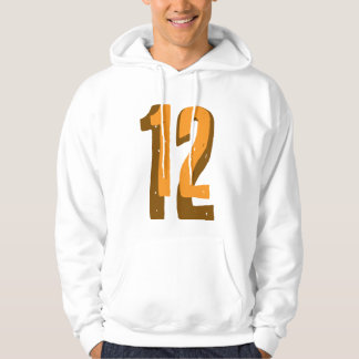 Nummer zwölf hoodie