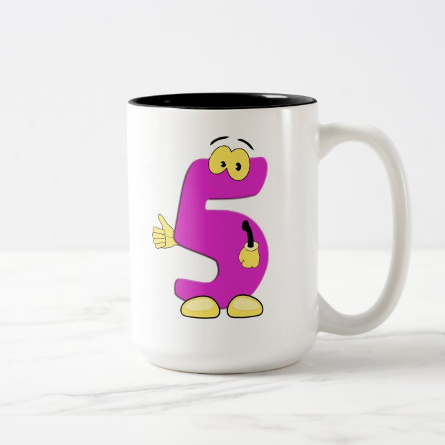 nummerierte Tasse (Rechts)