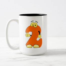 nummerierte Tasse
