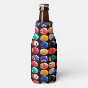 nummerierte und farbige Nachtbälle, Flasche Cooler Flaschenkühler