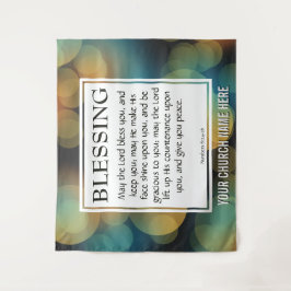 Nummern 6:24-26 DIE HERRLICHE BEGEISTERE SIE Kirch Wandteppich