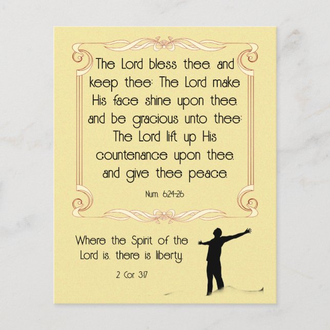 Nummern 6:24-26 flyer (Vorne)