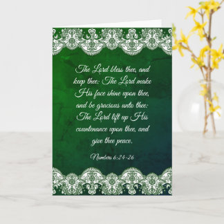 Nummern 6:24-26 Karte