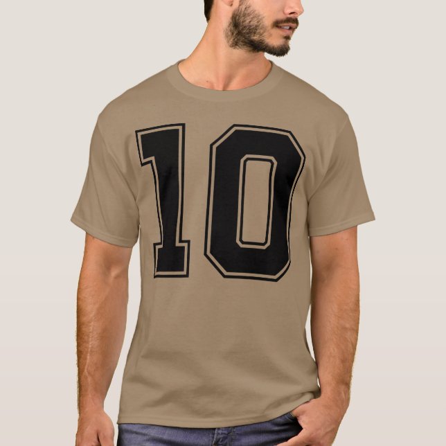 Nummern T-Shirt (Vorderseite)